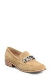 Söfft Nevara Suede Loafer In Hazel Wood