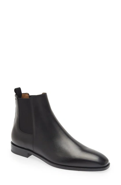 Hugo Boss Lisbon Chelsea Boot In Black