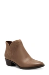 Lucky Brand Braffer Bootie In Latte/tawny Hario Oiled Suede