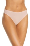Chantelle Lingerie Soft Stretch Thong In Rose Authentique