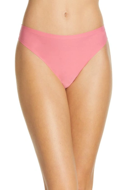 Chantelle Lingerie Soft Stretch Thong In Reverie Pink