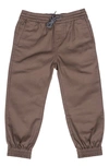 Volcom Kids' Slim Leg Joggers In Mushroom