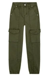 Joe's Kids The Ellie Cargo Joggers In Olive Green