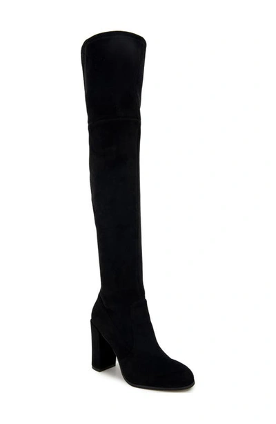 Kenneth Cole Josie Over The Knee Boot In Black