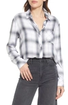 Rails Hunter Plaid Button-up Shirt In Sterling W