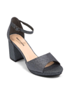 Ninety Union Jassy Block Heel Sandal In Pewter