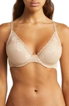 Natori Avail Full Figure Convertible Underwire Contour Bra In Cafe