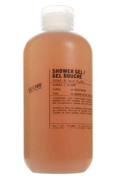 Le Labo Hinoki Shower Gel, 16.9 oz