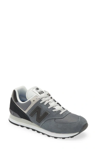 New Balance 574 Classic Sneaker In Grey/ Black