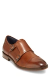 Cole Haan Harrison Monk-strap Shoes In British Ta