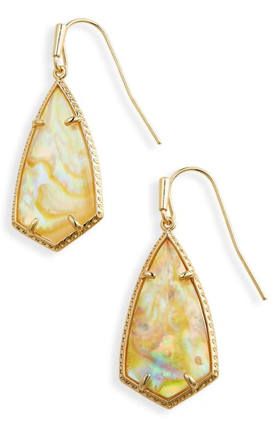 Kendra Scott Camry Drop Earrings In Iridescent Abalone