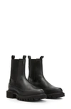 Allsaints Harlee Lug Sole Chelsea Boot In Black
