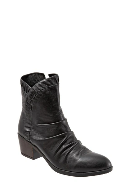 Bueno Connie Slouch Bootie In Black Leather