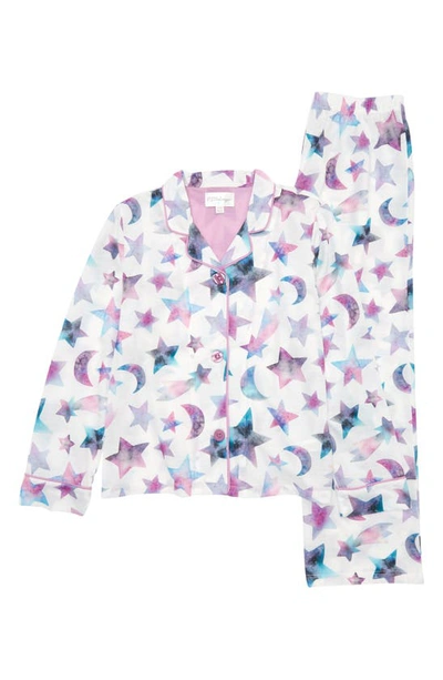 Pj Salvage Kids' Jersey Pajamas In Ivory