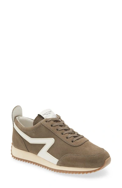 Rag & Bone Retro Sneaker In Safari Suede