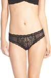 Natori Feathers Hipster Briefs In Black