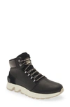 Sorel Mac Hill Waterproof Boot In Black Ancient Fossil