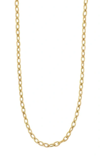 Bony Levy Kiera 14k Gold Link Necklace In 14k Yellow Gold
