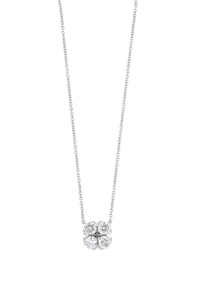 Bony Levy Mika Diamond Pendant Necklace In 18k White Gold