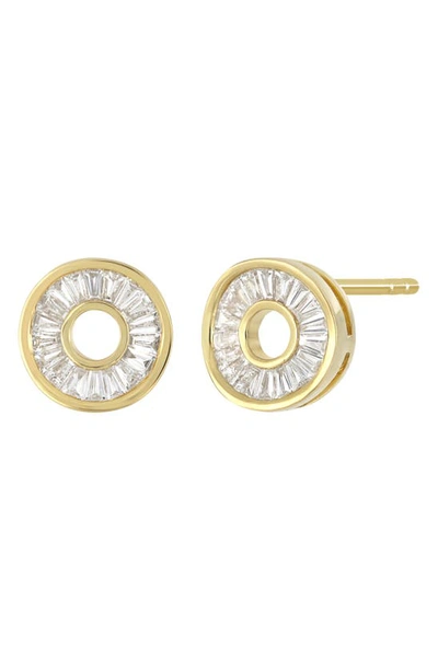 Bony Levy Circle Of Life Diamond Stud Earrings In 18k Yellow Gold