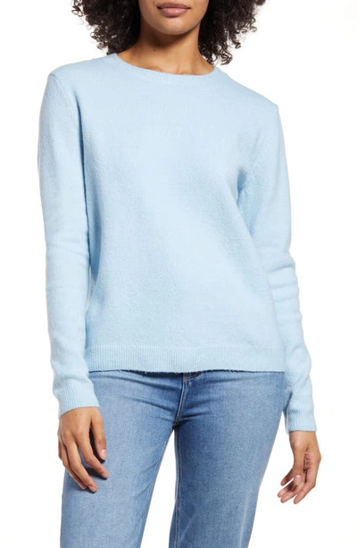 Caslon Cozy Crewneck Sweater In Blue Falls