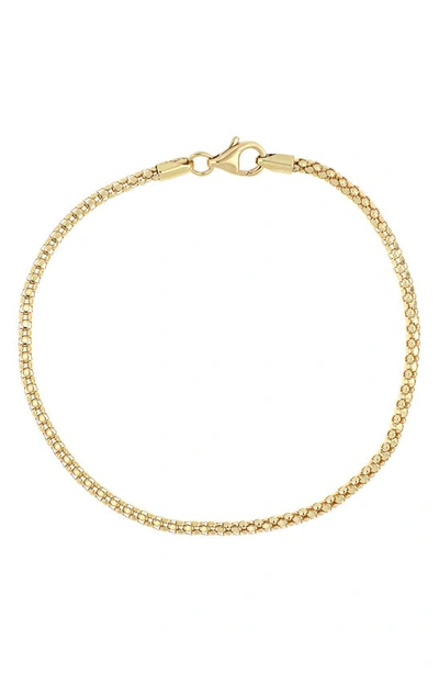 Bony Levy 14k Gold Interlock Chain Bracelet In 14k Yellow Gold