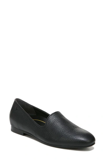 Vionic Willa Ii Loafer In Black Embossed Leather