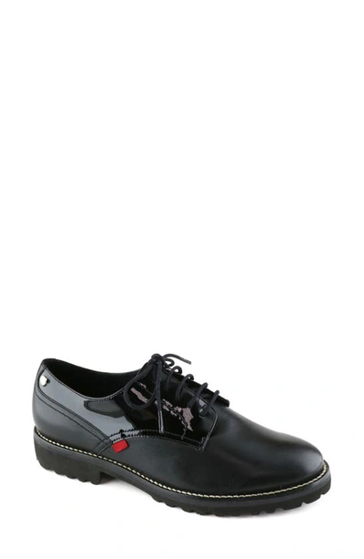 Marc Joseph New York Colombus Circle Derby In Black Napa Patent