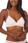 On Gossamer Next To Nothing Wireless Bra In Mauve Chalk