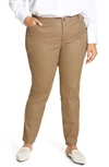 Lafayette 148 Thompson Primo Denim Jeans In Tumbleweed