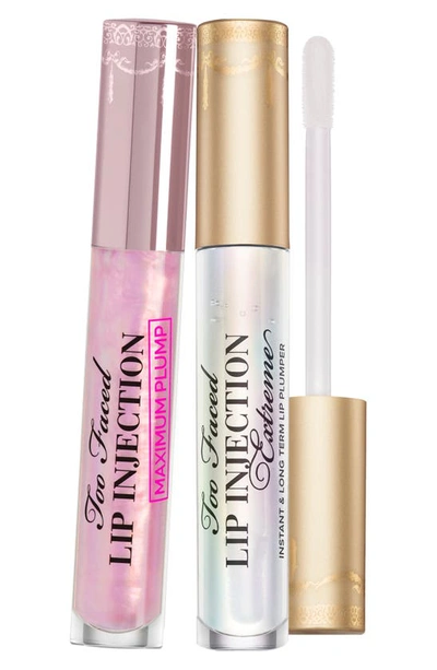 Too Faced 2-pc. The Hype Is Real Lip Injection Set In Translucent
