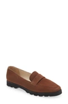 Amalfi By Rangoni Giuliano Loafer In Castagno Cashmere