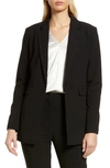 Nordstrom Cinched Waist Blazer In Black