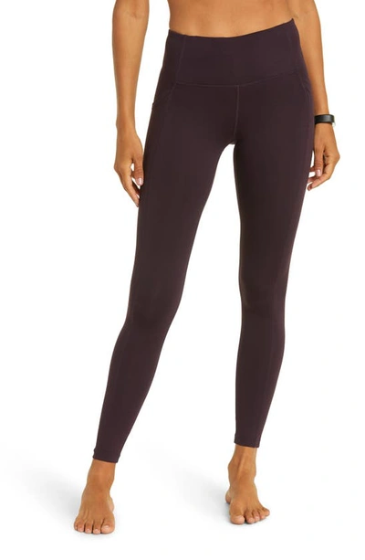 Zella Recycled Live In Pocket Leggings In Purple Nebula
