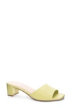 Chinese Laundry Lana Slide Sandal In Lime Green