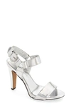 Karl Lagerfeld Cieone Sandal In Silver