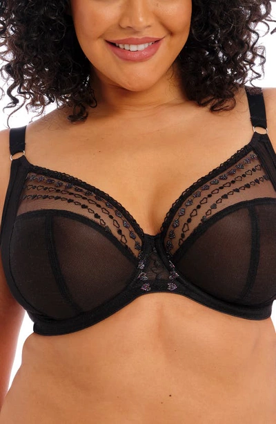 Elomi Matilda Full Figure Underwire Plunge Bra In Disco Kiss