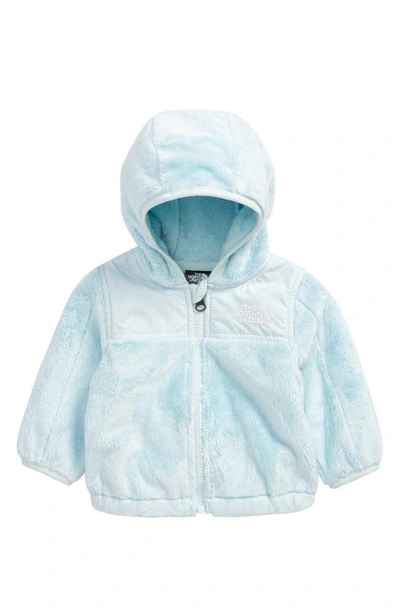 The North Face Babies' Oso Zip Fleece Hoodie In Ice Blue