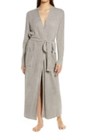 Barefoot Dreams Cozychic Ultra Lite™ Long Robe In Pewter