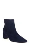 L Agence Jeanne Block Heel Bootie In Midnight