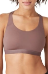 B.tempt'd By Wacoal B.active Sports Bralette In Peppercorn
