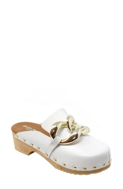 Charles David Siena Clog In Off White-lech