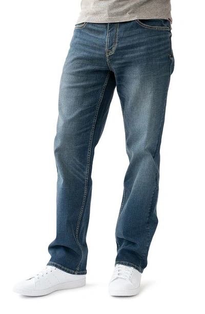 Devil-dog Dungarees Relaxed Straight Leg Jeans In Burke