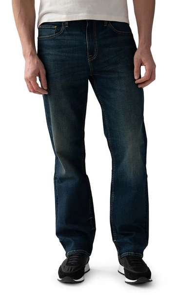 Devil-dog Dungarees Relaxed Straight Leg Performance Jeans In Moore