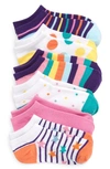 Tucker + Tate Kids' Assorted 6-pack Low Cut Socks In Happy Shapes Pack