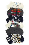 Tucker + Tate Kids' Assorted 6-pack Low Cut Socks In Happy Hearts Pack