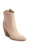 Sam Edelman Agnes Western Boot In Sesame