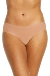 Chantelle Lingerie Soft Stretch Bikini In Mocha Mousse