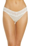 Natori Bliss Perfection Thong In Heather Marble