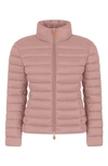 Save The Duck Carly Recycled Nylon Puffer Jacket In Blush Pink